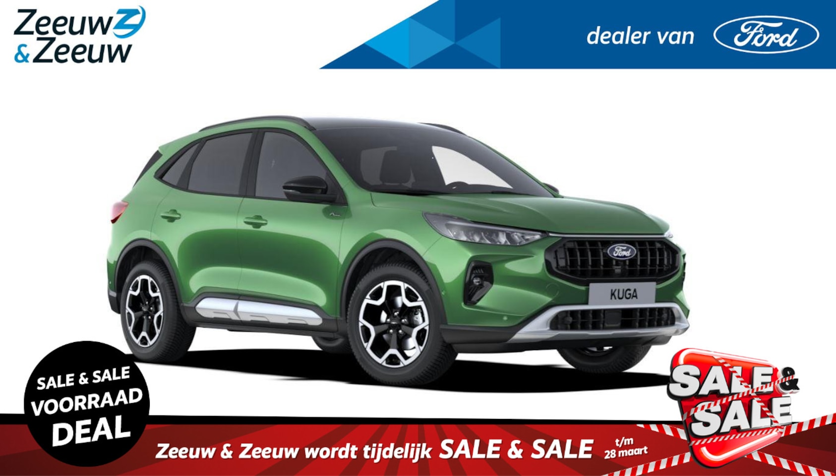 Ford Kuga - 2.5 PHEV Active X | 2100 kg trekkracht | Nieuw te Bestellen | tot € 4000,- Korting | - AutoWereld.nl