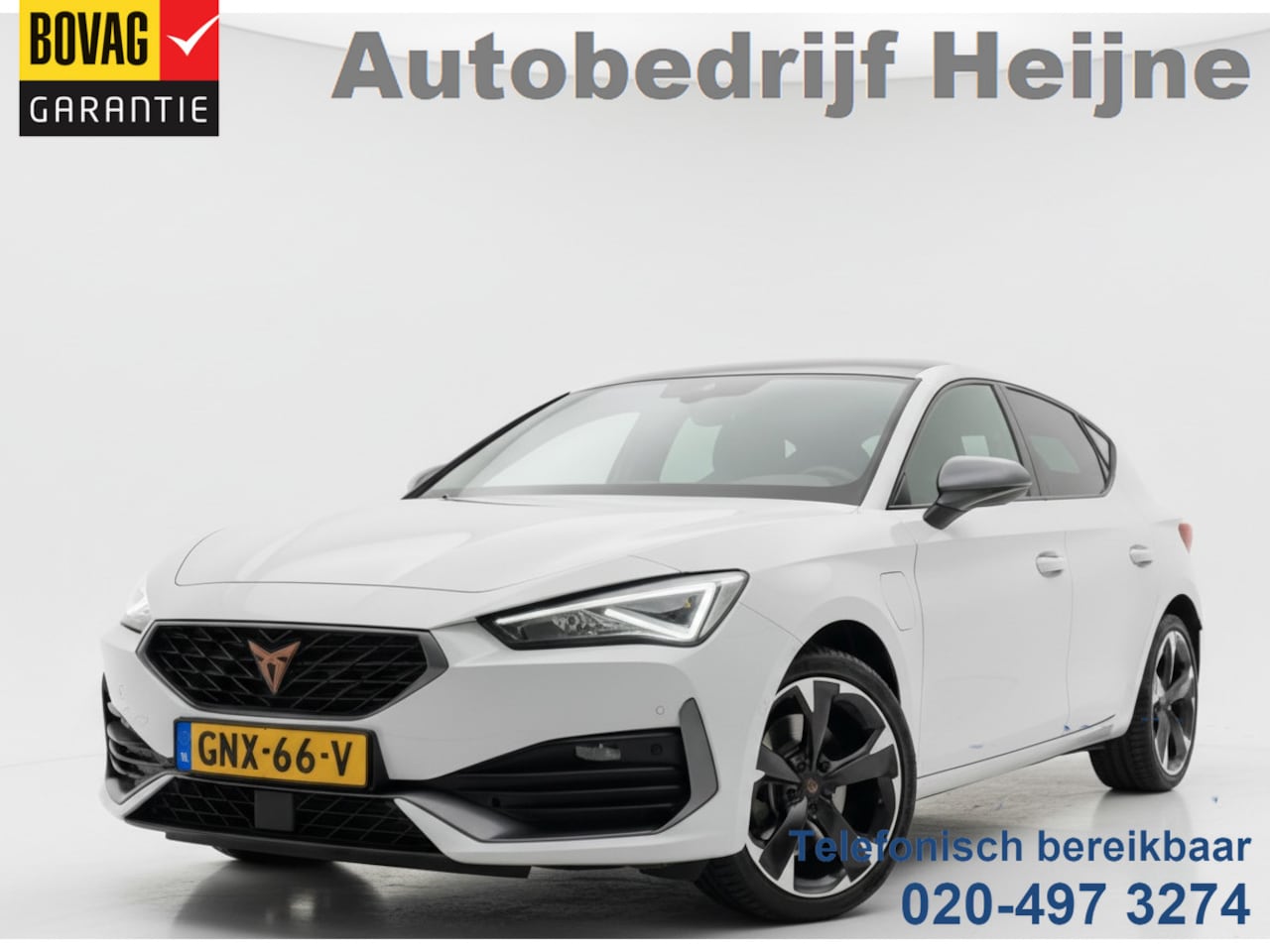 CUPRA Leon - e-HYBRID 204PK DSG BUSINESS SPORT CARPLAY/KEYLESS/STUURVERW. - AutoWereld.nl