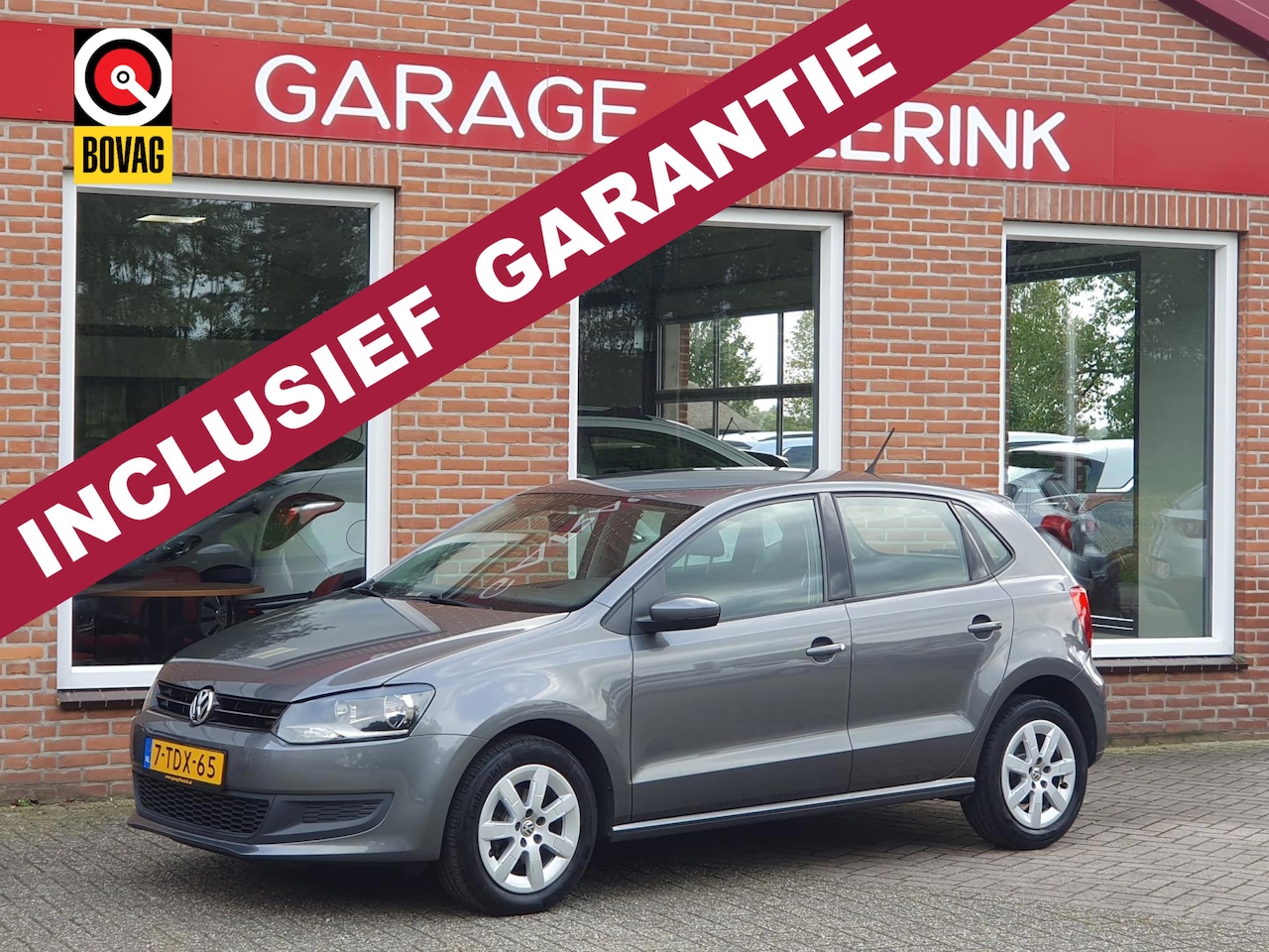 Volkswagen Polo - 1.2 TSI BlueMotion Edition 90PK 5drs airco, elektr.ramen, centr.vergr, lmv - AutoWereld.nl