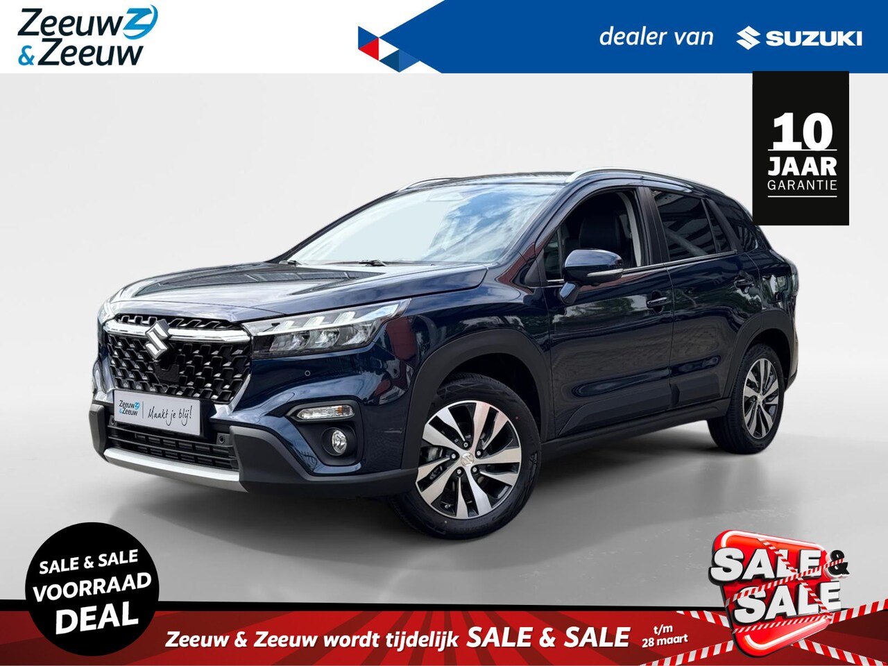 Suzuki S-Cross - 1.4 Boosterjet Style Smart Hybrid 110pk | €1.850 korting | Direct leverbaar | Lichtmetalen - AutoWereld.nl
