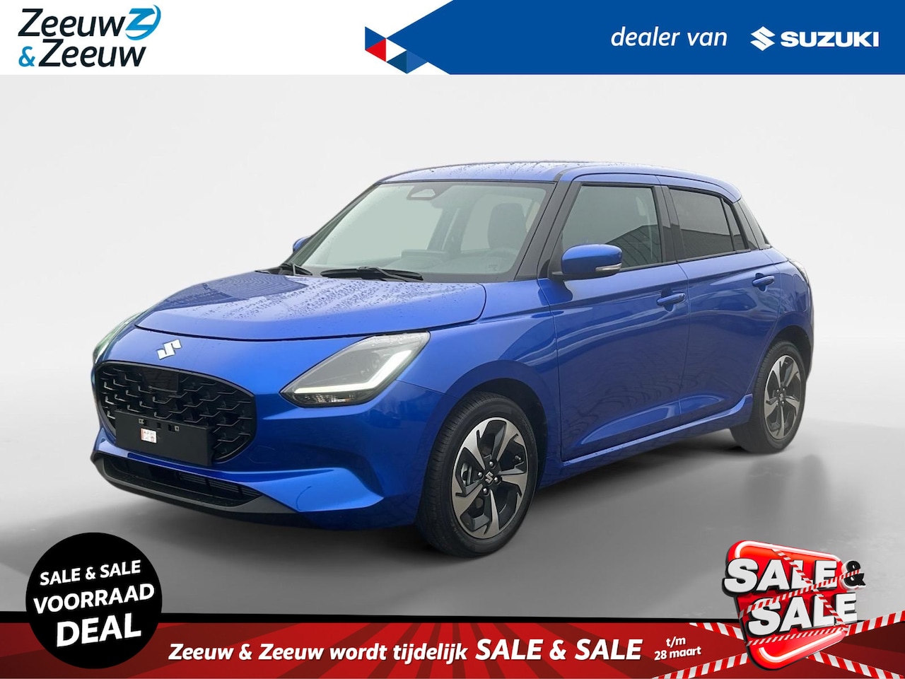 Suzuki Swift - 1.2 Style Smart Hybrid | €1.500.- korting | Meerdere kleuren leverbaar* | Navigatie | Adap - AutoWereld.nl