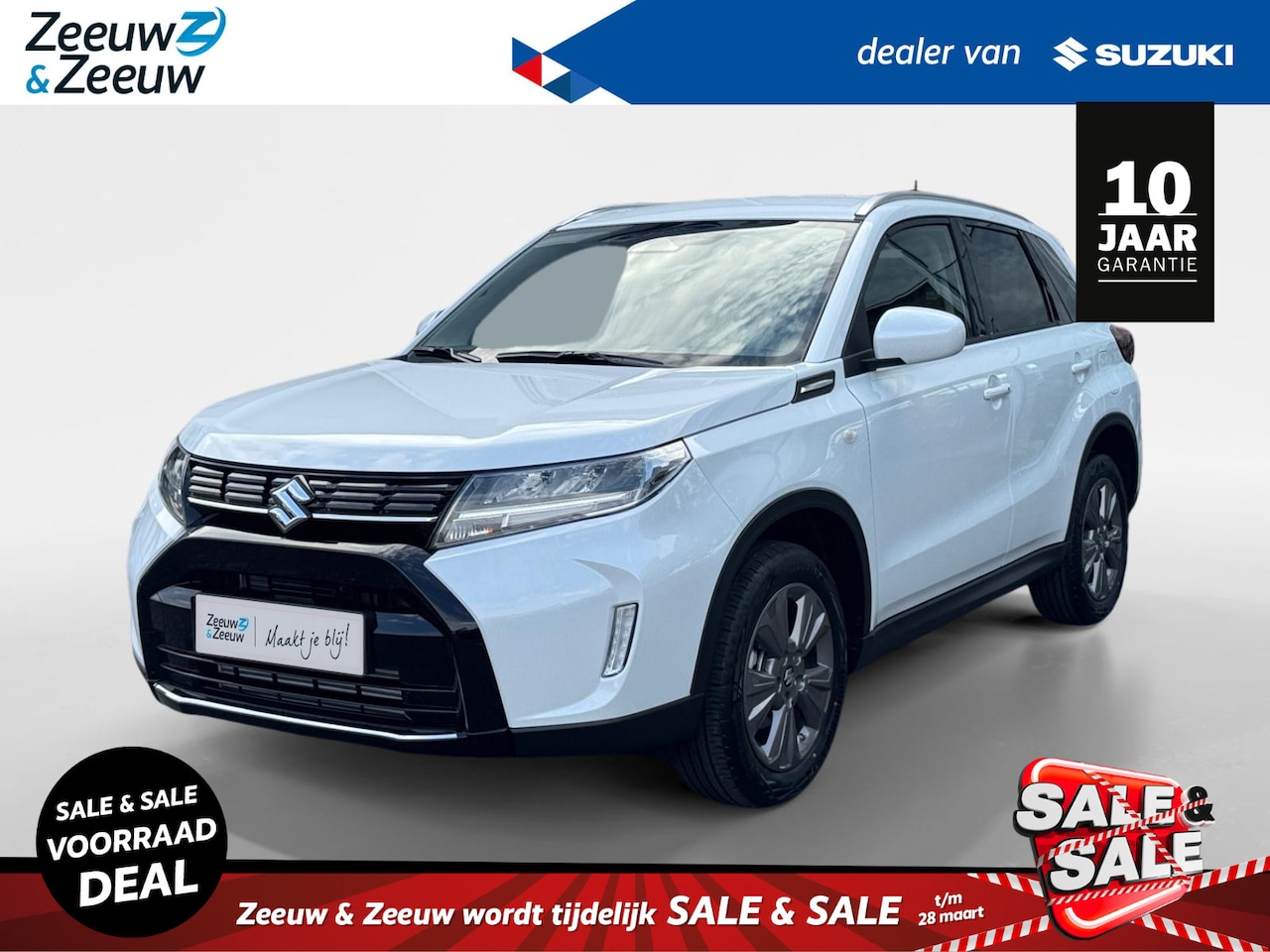 Suzuki Vitara - 1.4 Boosterjet Comfort Smart Hybrid | €1.500.- korting | Climate control | Smart entry | N - AutoWereld.nl