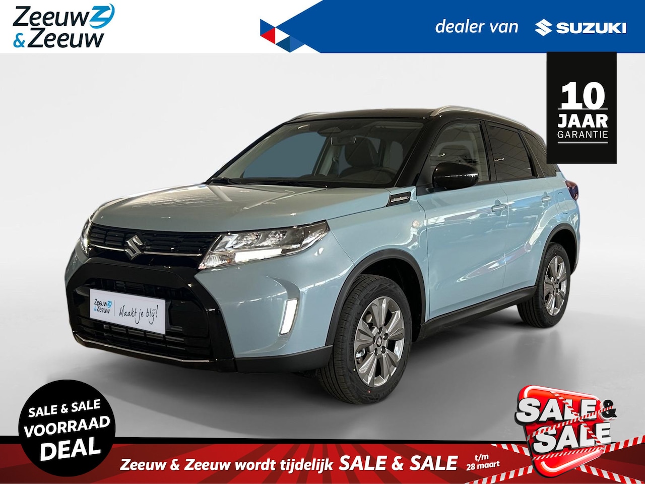 Suzuki Vitara - 1.4 Boosterjet Select Smart Hybrid | €1.500.- korting | Navigatie | Achteruit rij camera | - AutoWereld.nl