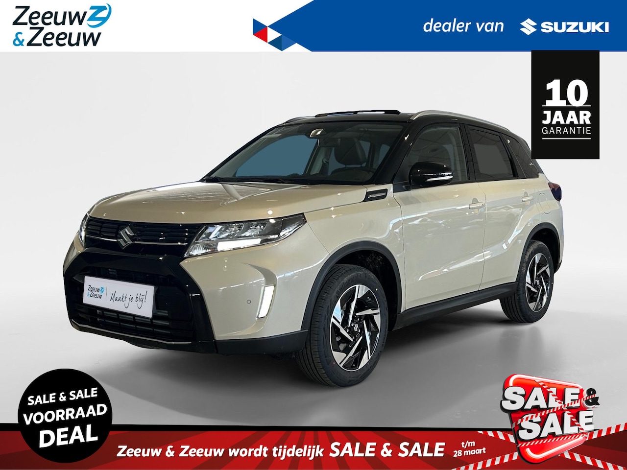 Suzuki Vitara - 1.4 Boosterjet Style Smart Hybrid | €1.850.- korting | Hoge Zit | Navigatie | Achteruit ri - AutoWereld.nl