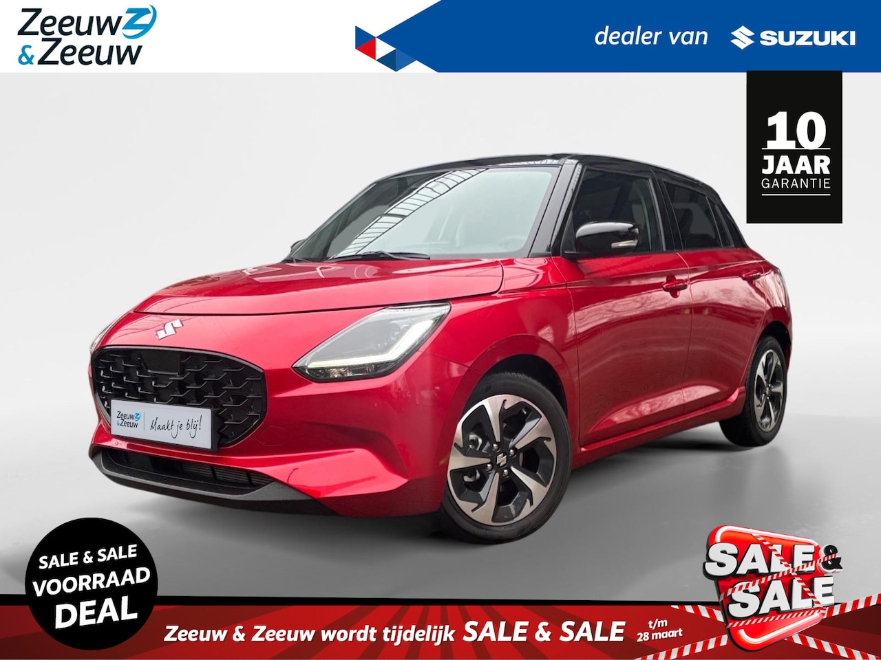 Suzuki Swift - 1.2 Style | €1.500.- korting | Direct leverbaar! | Navigatie | Adaptieve cruise control | - AutoWereld.nl