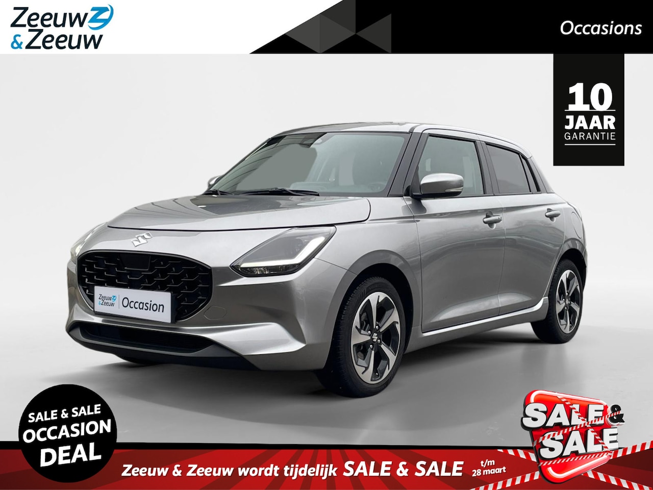 Suzuki Swift - 1.2 Style Smart Hybrid | 17inch lichtmetalen velgen | Navigatie | Dodehoek detectie | Gara - AutoWereld.nl