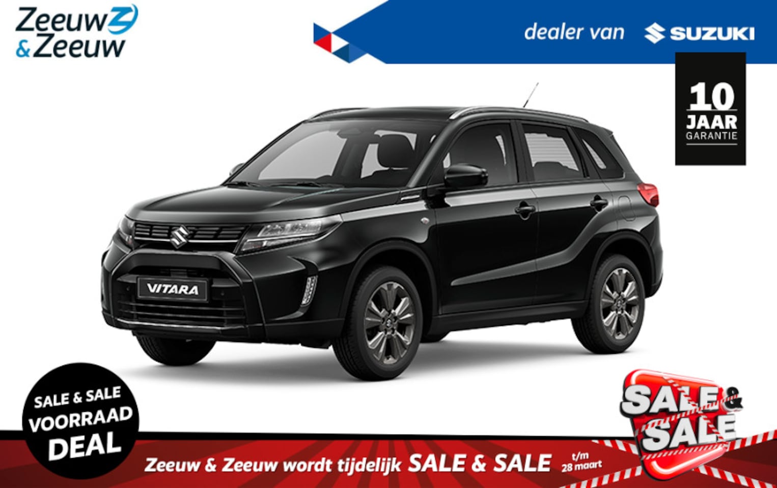 Suzuki Vitara - 1.4 Boosterjet Comfort Smart Hybrid | €1.500.- korting | Climate control | Smart entry | N - AutoWereld.nl