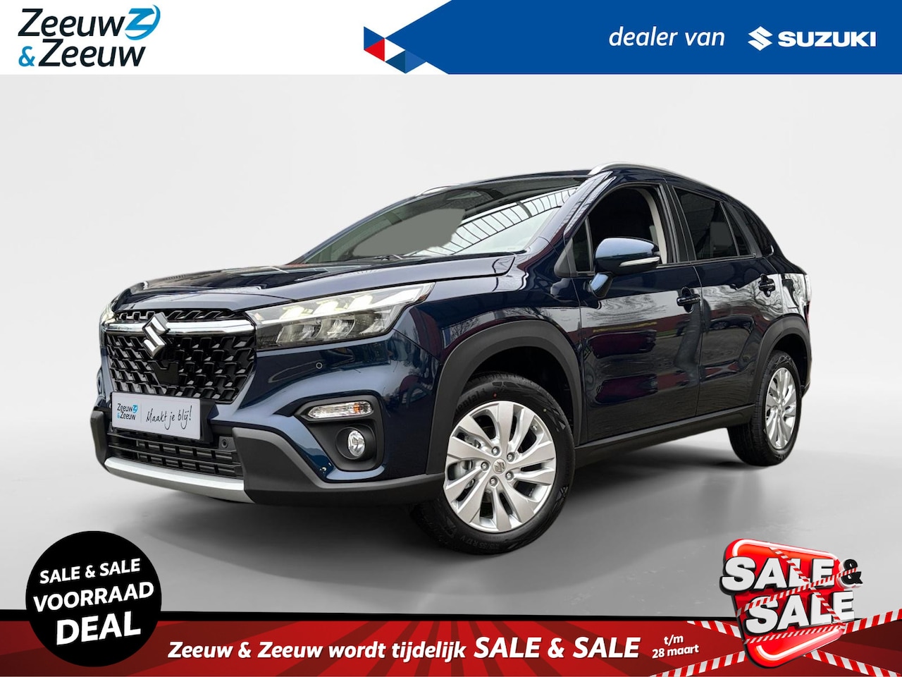 Suzuki S-Cross - 1.4 Select | €1.500.- korting | Climate control | Parkeersensoren voor en achter | Hoge in - AutoWereld.nl