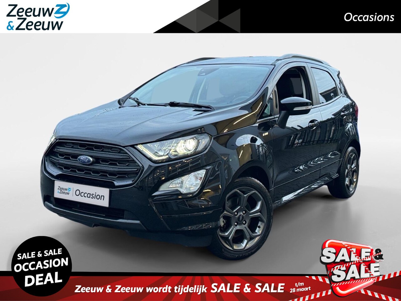Ford EcoSport - 1.0 EcoBoost ST-Line | Winterpack | Cruise Control | 12 Maanden Garantie! | - AutoWereld.nl