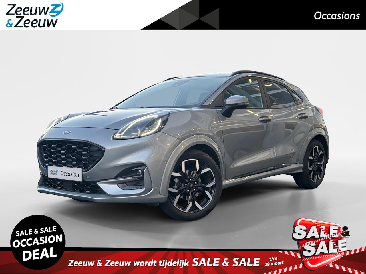 Ford Puma - 1.0 EcoBoost Hybrid ST-Line X | Navigatie | Winter Pack | Half/leder | - AutoWereld.nl