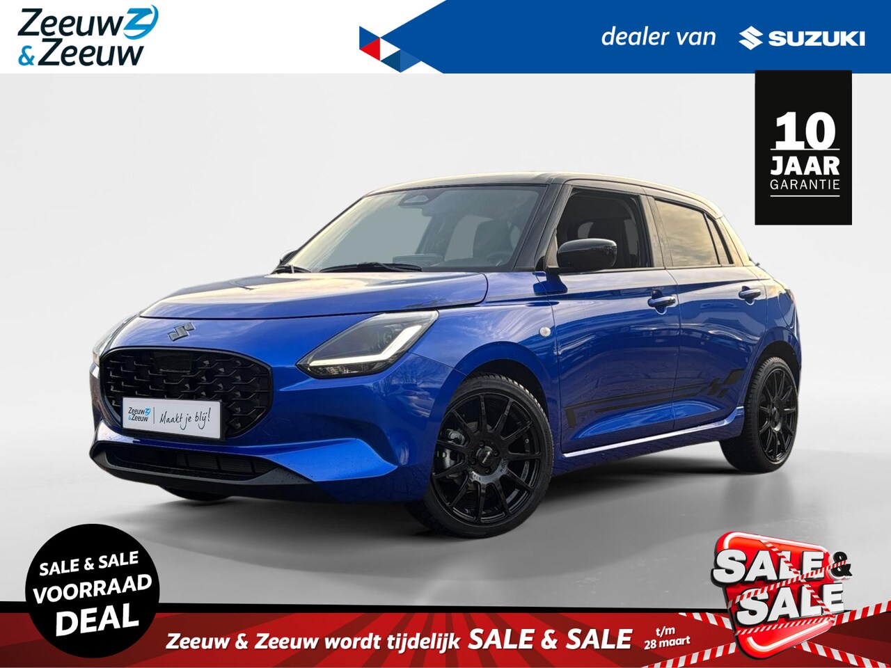 Suzuki Swift - 1.2 Style Sport Pack | Uniek | Ook andere kleuren mogelijk! | - AutoWereld.nl