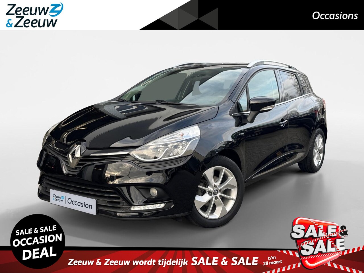 Renault Clio Estate - 0.9 TCe Limited LAGE KM STAND! | PDC | AIRCO | 12 Maanden garantie! - AutoWereld.nl