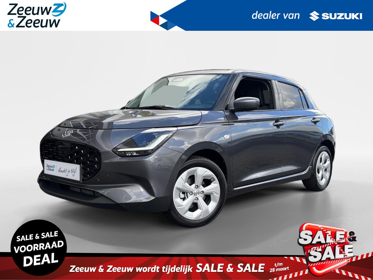 Suzuki Swift - 1.2 Select Smart Hybrid | Andere kleuren ook mogelijk! | Navigatie | Stoelverwarming | - AutoWereld.nl