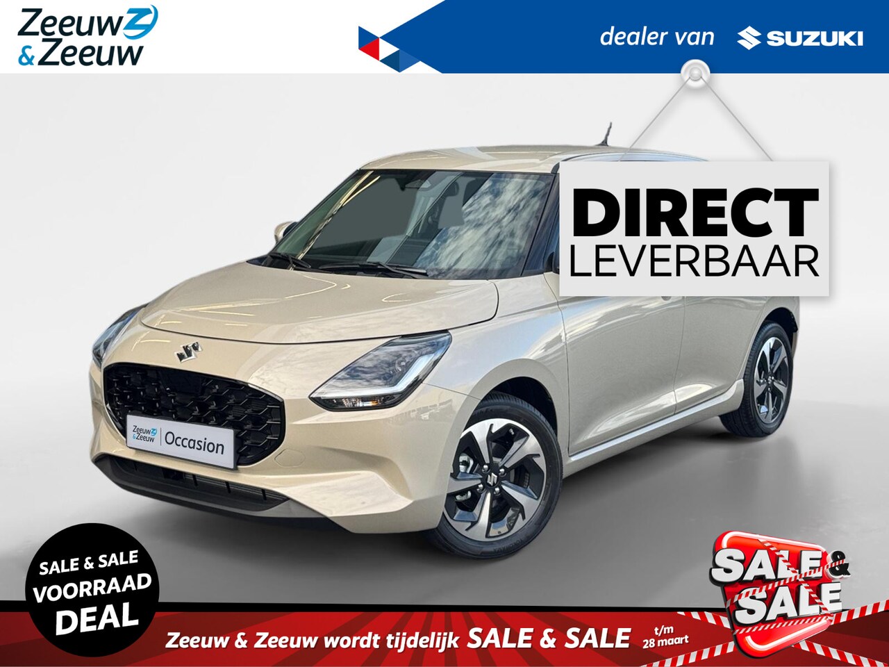 Suzuki Swift - 1.2 Style Smart Hybrid | Ook andere kleuren leverbaar! | Navigatie | Climate Control | - AutoWereld.nl