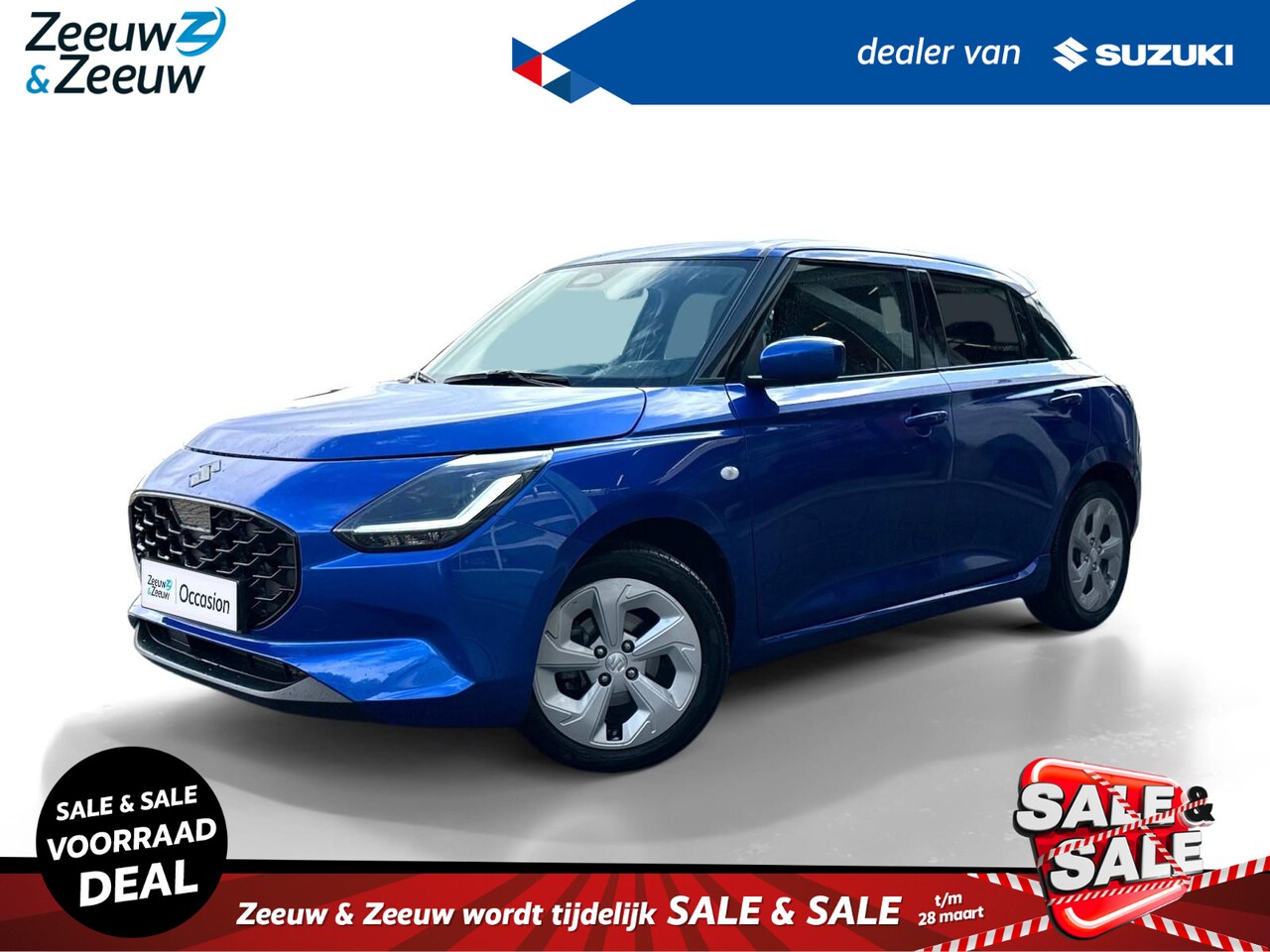 Suzuki Swift - 1.2 Select Smart Hybrid | Andere kleuren ook mogelijk | Navigatie | - AutoWereld.nl