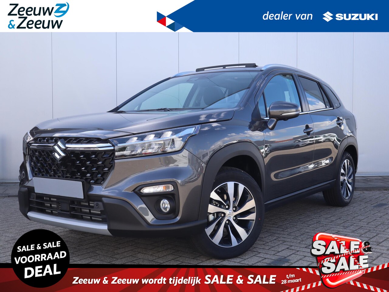 Suzuki S-Cross - 1.4 Boosterjet Style Smart Hybrid | Navigatie | 360 camera | 10 jr. garantie | - AutoWereld.nl