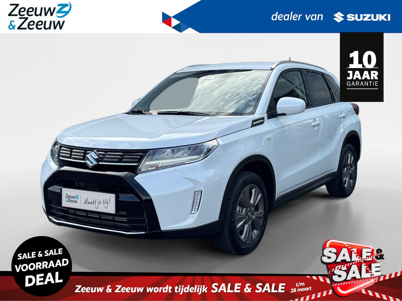 Suzuki Vitara - 1.4 Boosterjet Comfort Smart Hybrid | €1500.- korting | Climate control | Smart entry | Ni - AutoWereld.nl