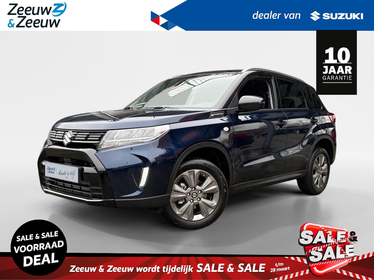 Suzuki Vitara - 1.4 Boosterjet Smart Hybrid Select | €1500.- korting | Navigatie | Achteruit rij camera | - AutoWereld.nl