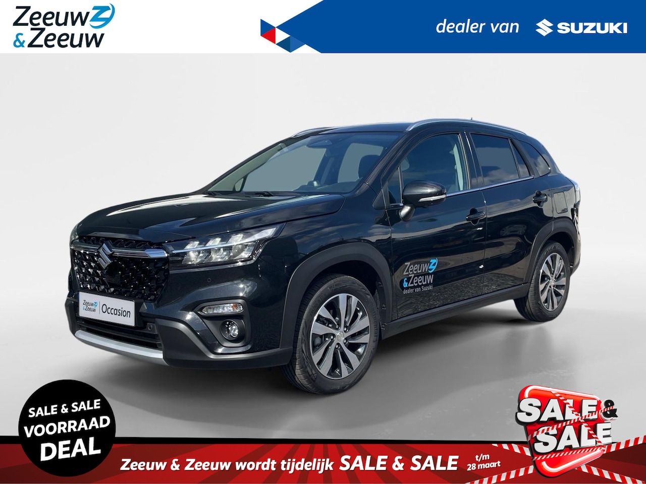 Suzuki S-Cross - 1.4 Boosterjet Style Hybrid | €1.850.- korting | 17inch lichtmetalen velgen | 360camera | - AutoWereld.nl