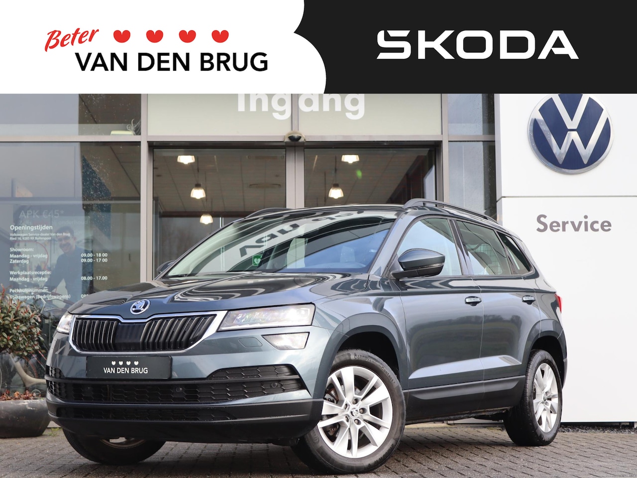 Skoda Karoq - 1.5 TSI 150 pk ACT S-Tech | Trekhaak | Camera | SmartLink | Stoel + Stuurverwarming | Navi - AutoWereld.nl