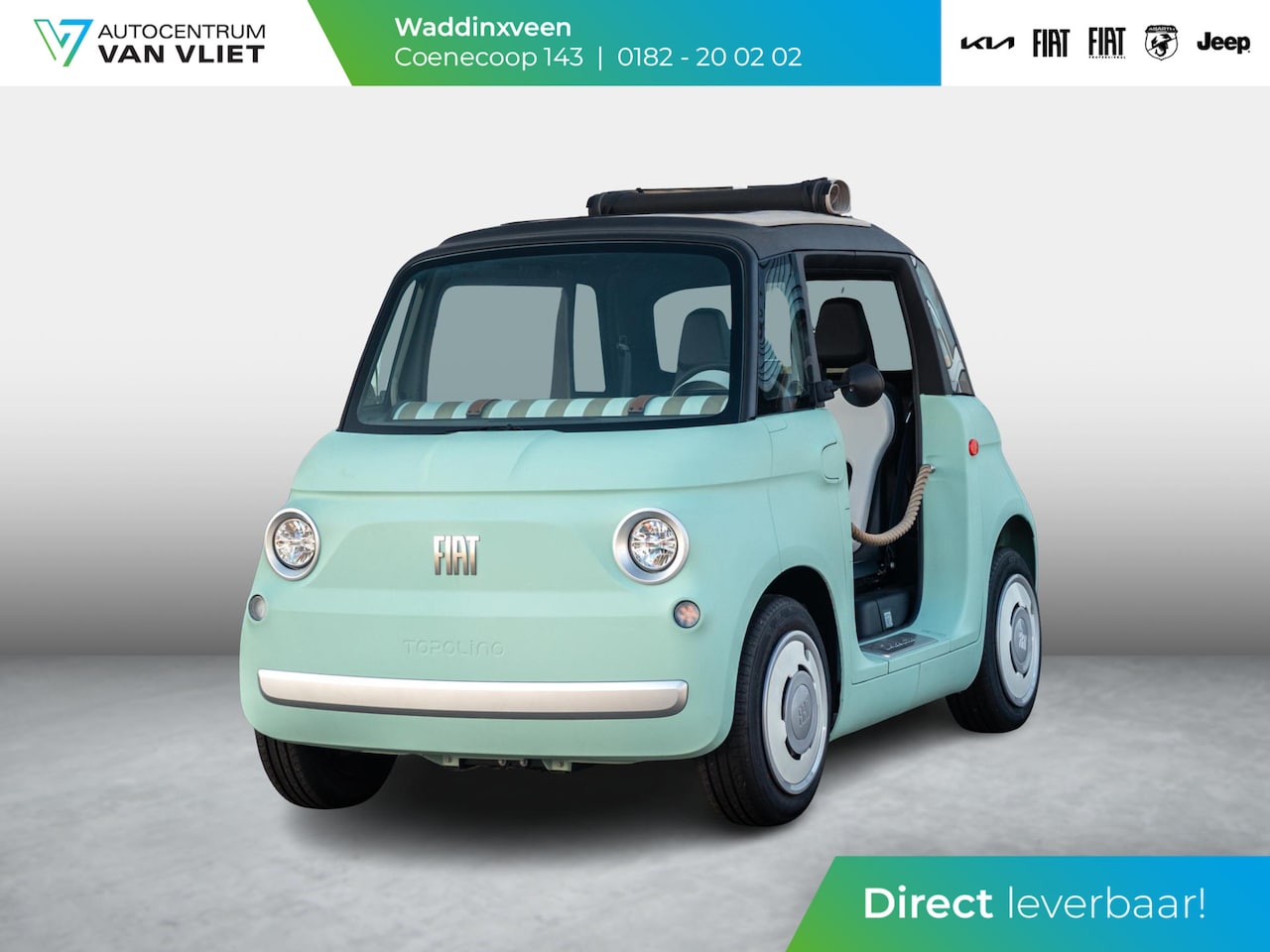 Fiat Topolino - Dolcevita | Valentijnsactie ! | Private Lease € 169,-* | Actieradius 75km | Rijklaar - AutoWereld.nl