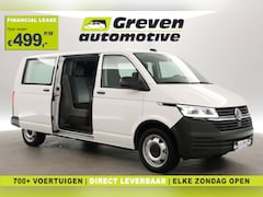 Volkswagen Transporter - 2.0 TDI T6.1 150PK L2H1 | Dubbele Cabine | Airco | Camera | Cruise | Carplay | Stoelverw
