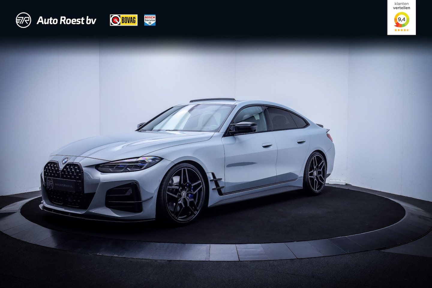 BMW 4-serie Gran Coupé - M440i 420PK M-SPORT ACS4 4.0i VOLLEDIG ORIG. AC SCHNITZER | HUD | MEM. | HARMANKARDON | LE - AutoWereld.nl