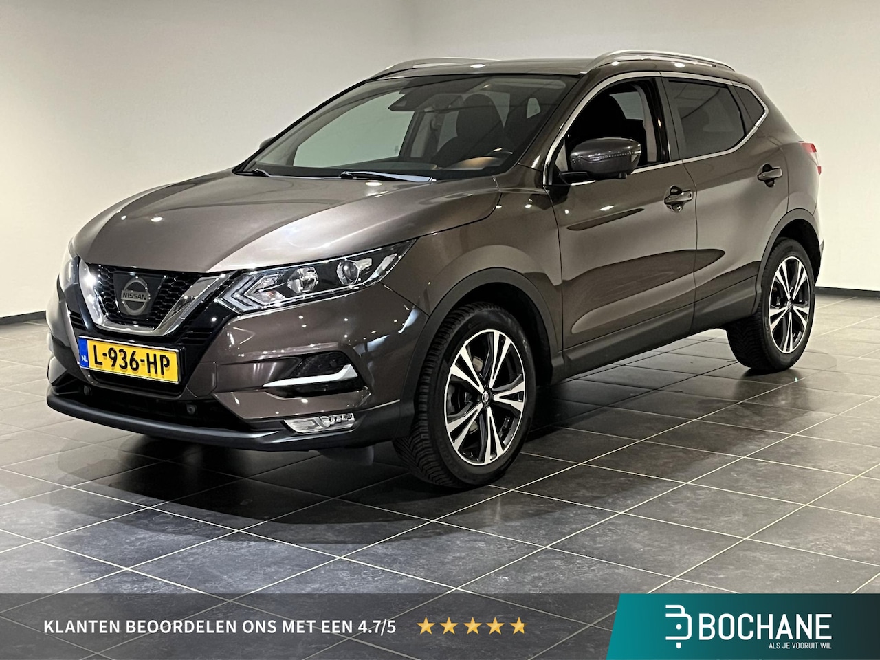 Nissan Qashqai - 1.2 N-Connecta Navigatie | Achteruitrijcamera | Panorama dak - AutoWereld.nl