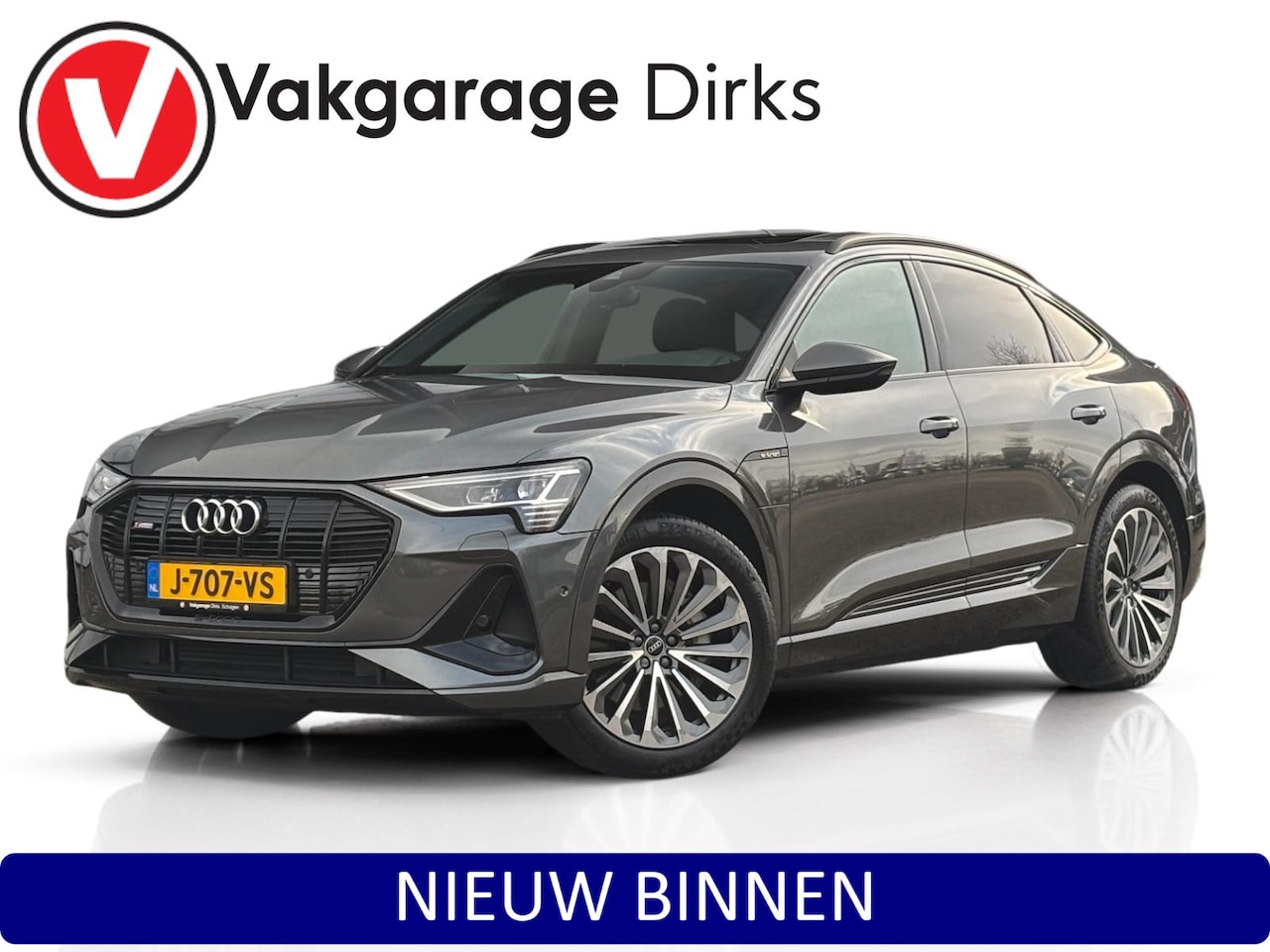 Audi e-tron Sportback - 55 Quattro S-Line 408 PK 95 kWh ✅ Pano ✅ ACC ✅ Camera - AutoWereld.nl