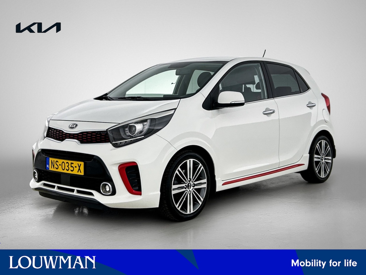 Kia Picanto - 1.2 CVVT GT-Line | Leder | Stoel + Stuurverwarming | Camera | - AutoWereld.nl