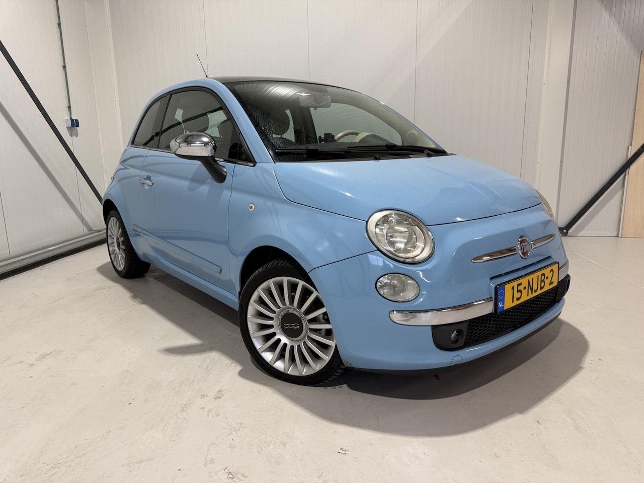 Fiat 500 - 0.9 TwinAir Lounge. Airco,Panoramadak. Zeer mooi !!! - AutoWereld.nl