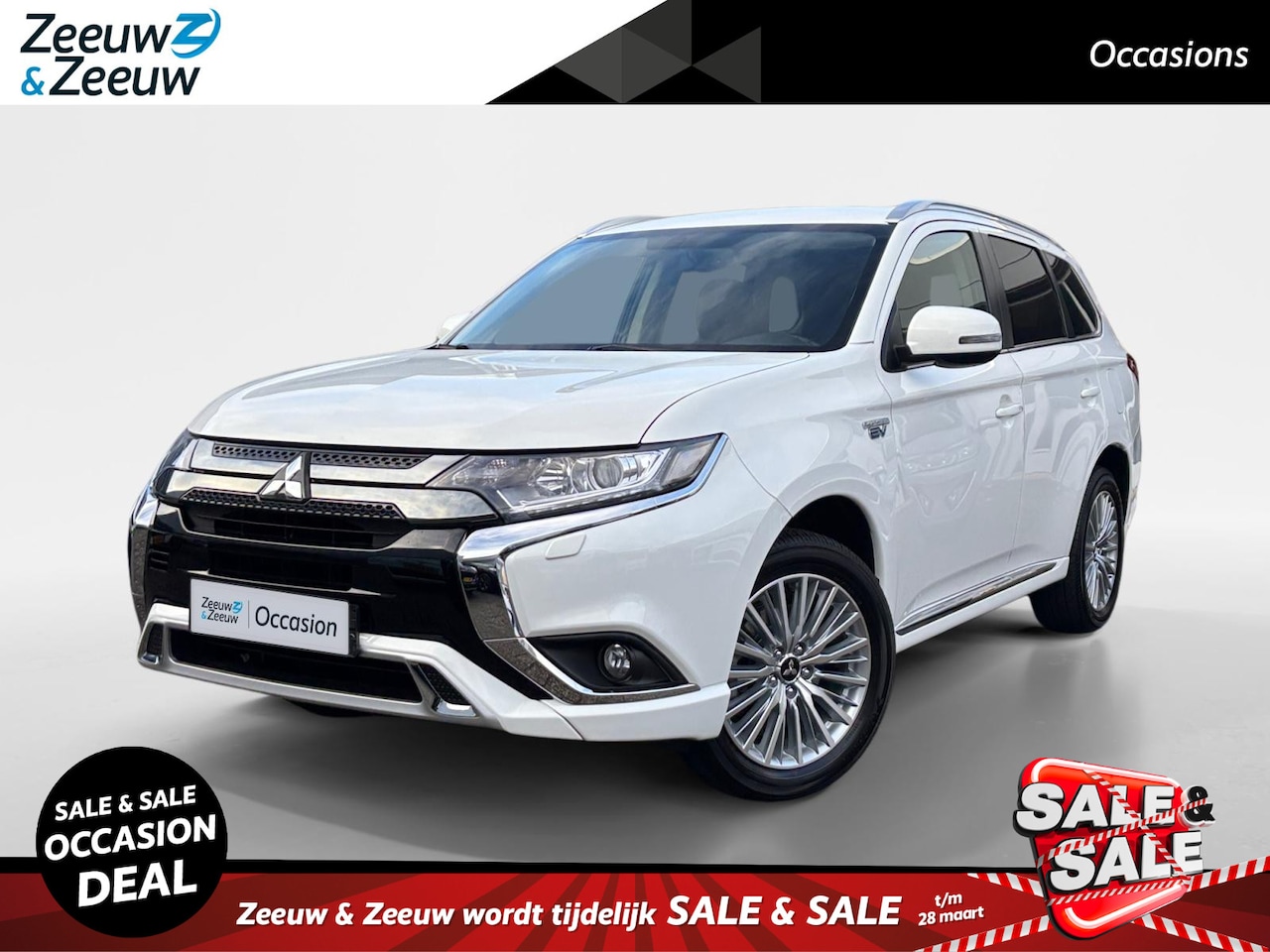 Mitsubishi Outlander - 2.4 PHEV Pure+ | Trekhaak | Dealer onderhouden | Achteruitrijcamera | Cruise Control | Cli - AutoWereld.nl