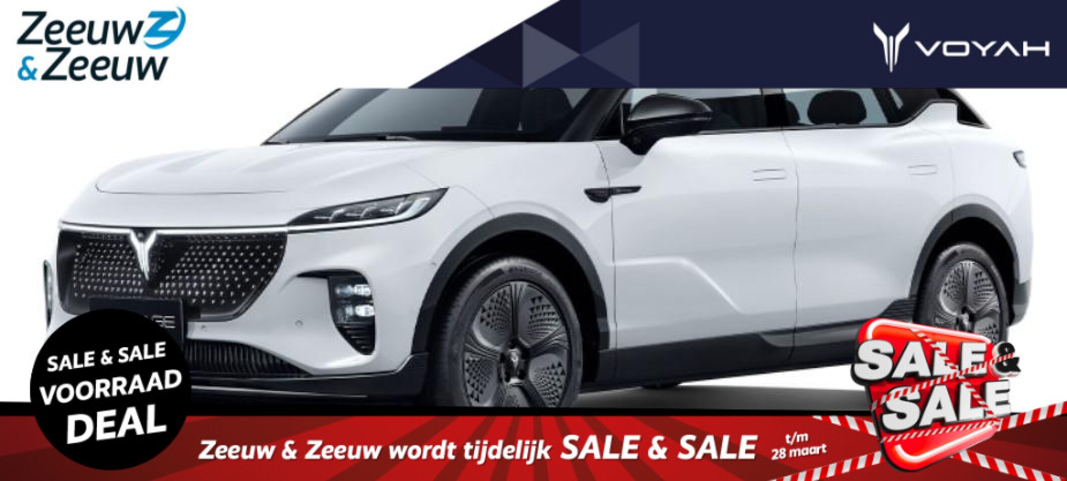 Voyah Courage - Business Edition 80 kWh |Nieuw model| Full option| Open dak| Stoekoeling, verwarming, mass - AutoWereld.nl