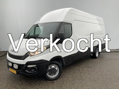 Iveco Daily - 40C15 L4H3 Maxi dubb Lucht 3 Zits Trekhaak 3500kg Binnen maat laadruimte 470 Euro 6 .wielb
