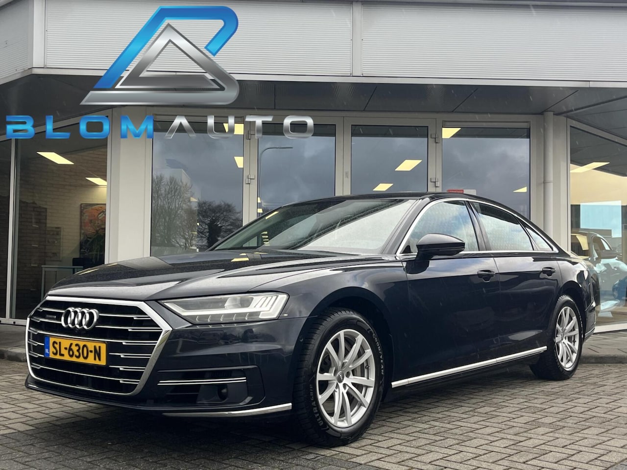 Audi A8 - 55 TFSI QUATTRO 4-WIEL STURING+ACC+NACHTZICHT+B&O - AutoWereld.nl