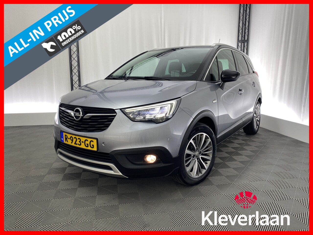 Opel Crossland X - 1.2 Turbo 130 pk Ultimate | Apple carplay | Stoel/stuurverw. | Trekhaak | Camera | Cruise - AutoWereld.nl