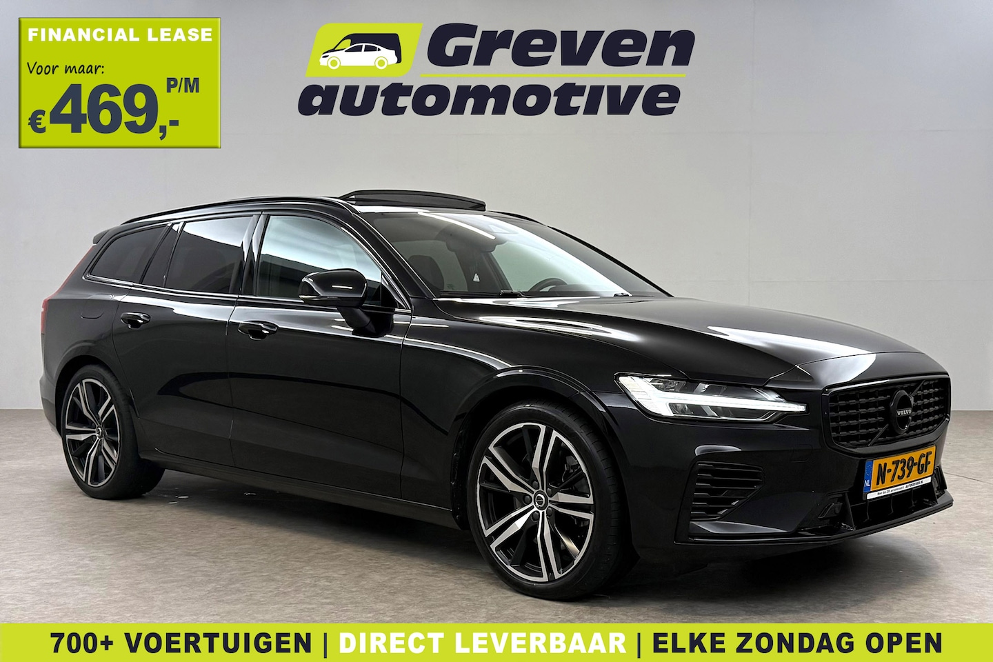 Volvo V60 - 2.0 T6 Recharge 340PK AWD R-Design | Pano | H/K | Virtual | Memory | Camera | Stoel/Stuurv - AutoWereld.nl