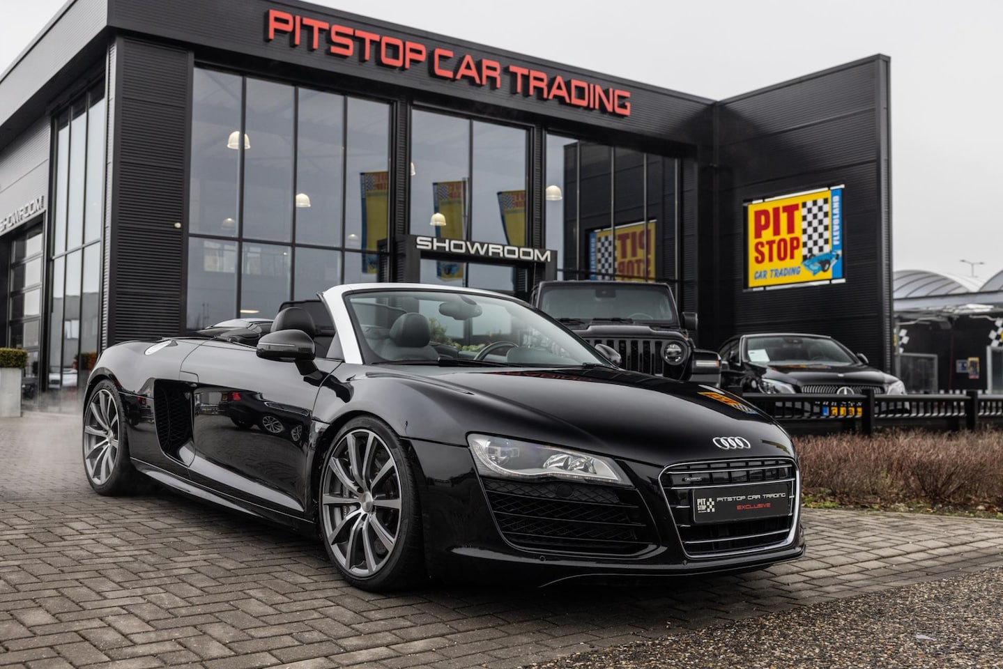Audi R8 Spyder - 5.2 V10 FSI 5.2 V10 FSI, 525pk, Audi Exclusive, Keramisch, B&O! - AutoWereld.nl