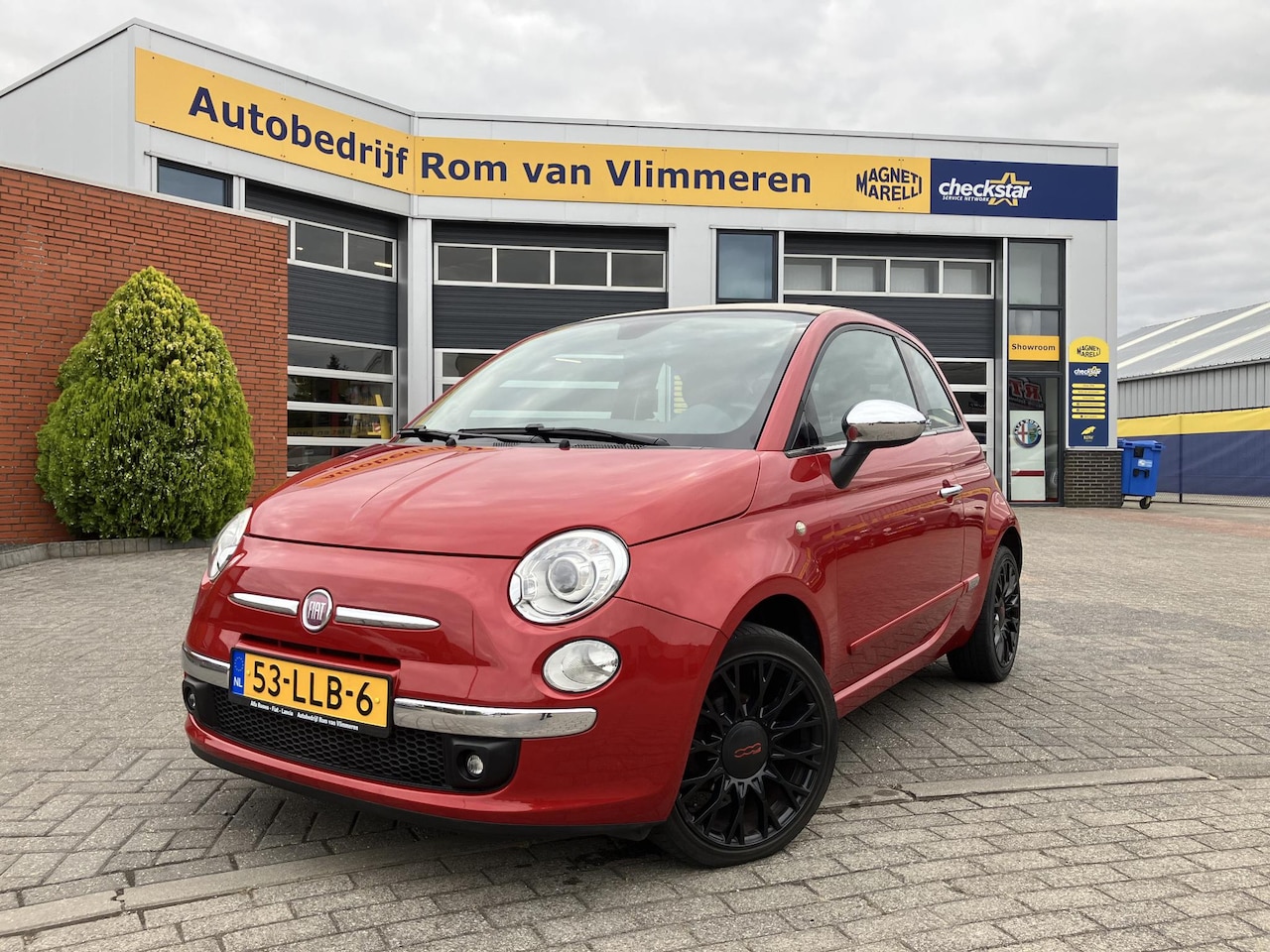 Fiat 500 C - 1.2 Rock | Lederen bekleding | Speciale kleur | - AutoWereld.nl