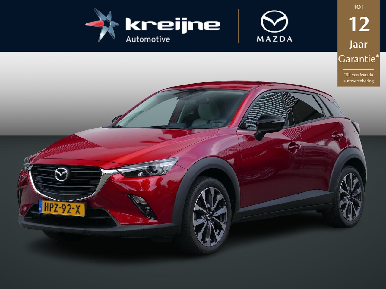 Mazda CX-3 - 2.0 SkyActiv-G 121 GT-M Line | HALF LEDER | RIJKLAARPRIJS - AutoWereld.nl