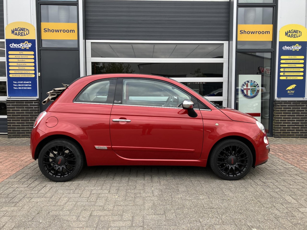 Fiat 500 C - 1.2 Rock | Lederen bekleding | Speciale kleur |