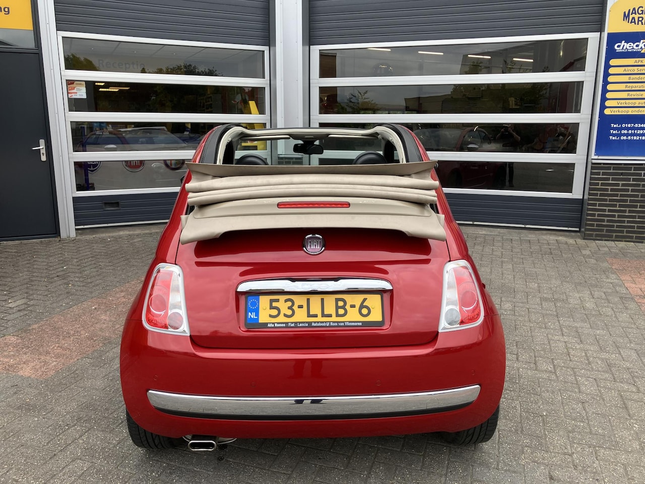 Fiat 500 C - 1.2 Rock | Lederen bekleding | Speciale kleur |