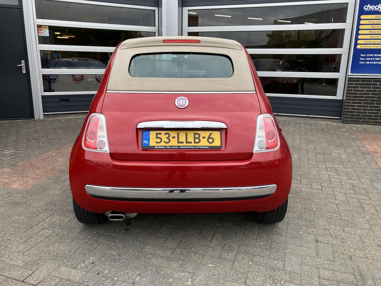 Fiat 500 C - 1.2 Rock | Lederen bekleding | Speciale kleur |