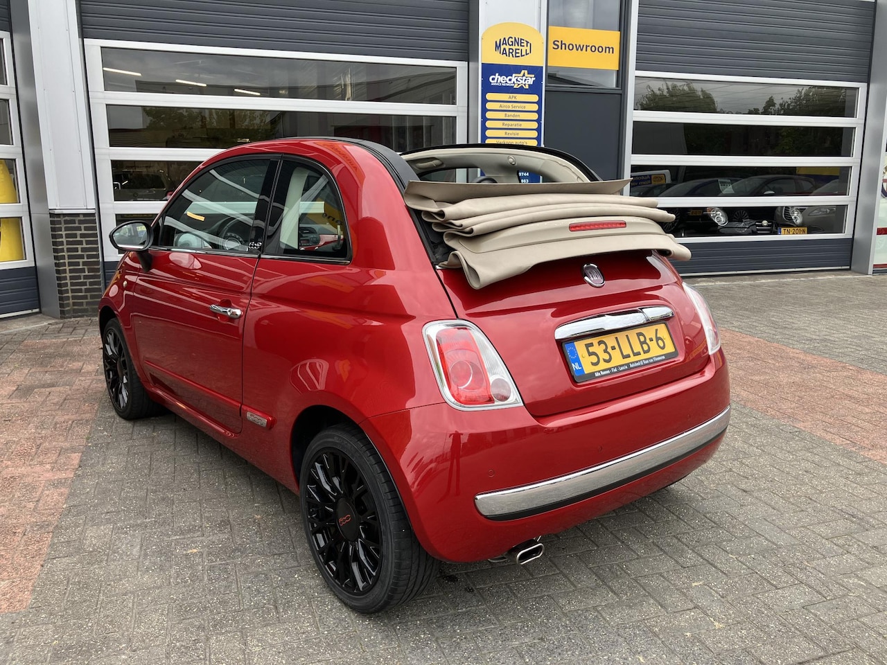 Fiat 500 C - 1.2 Rock | Lederen bekleding | Speciale kleur |
