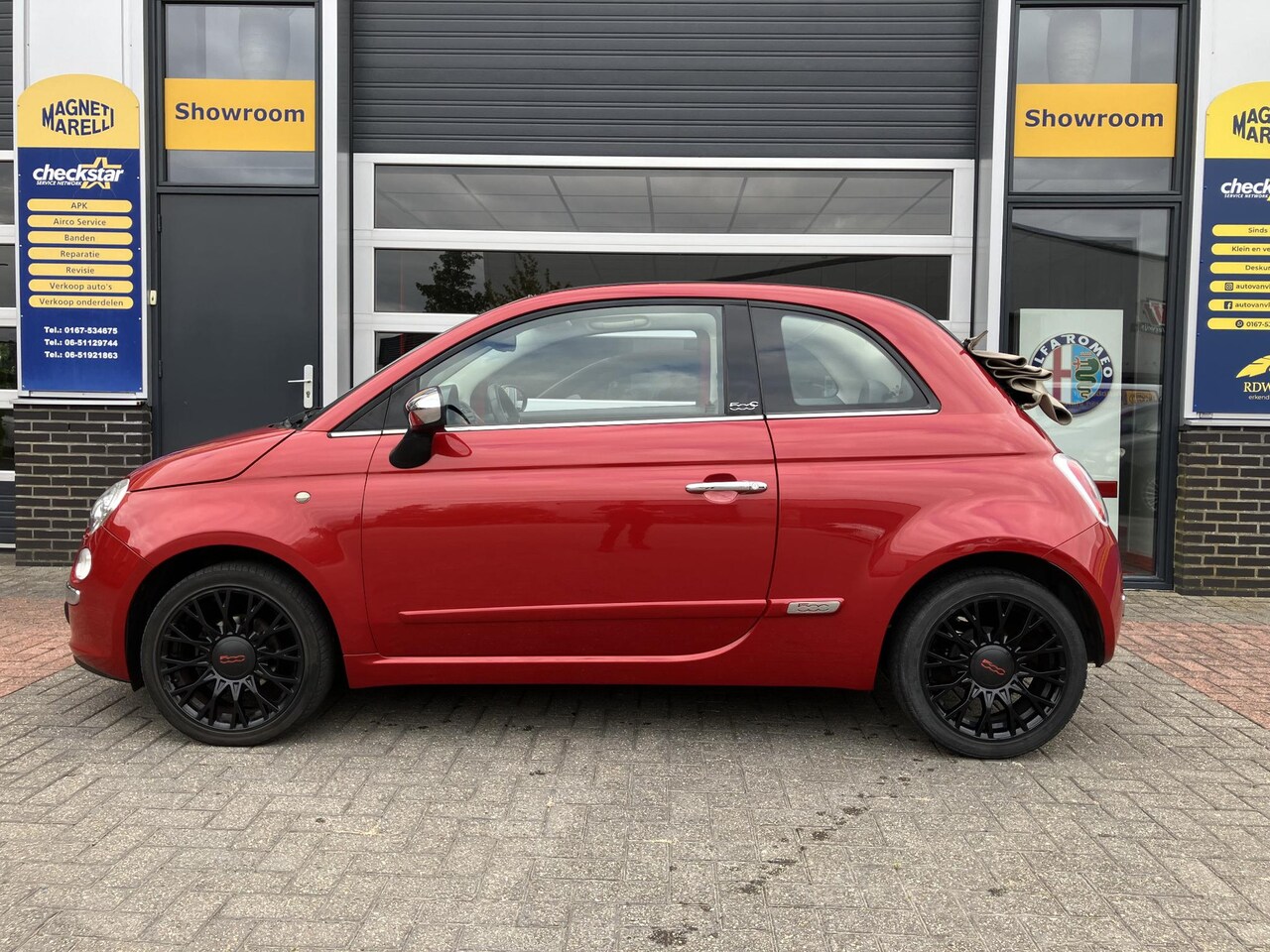 Fiat 500 C - 1.2 Rock | Lederen bekleding | Speciale kleur |