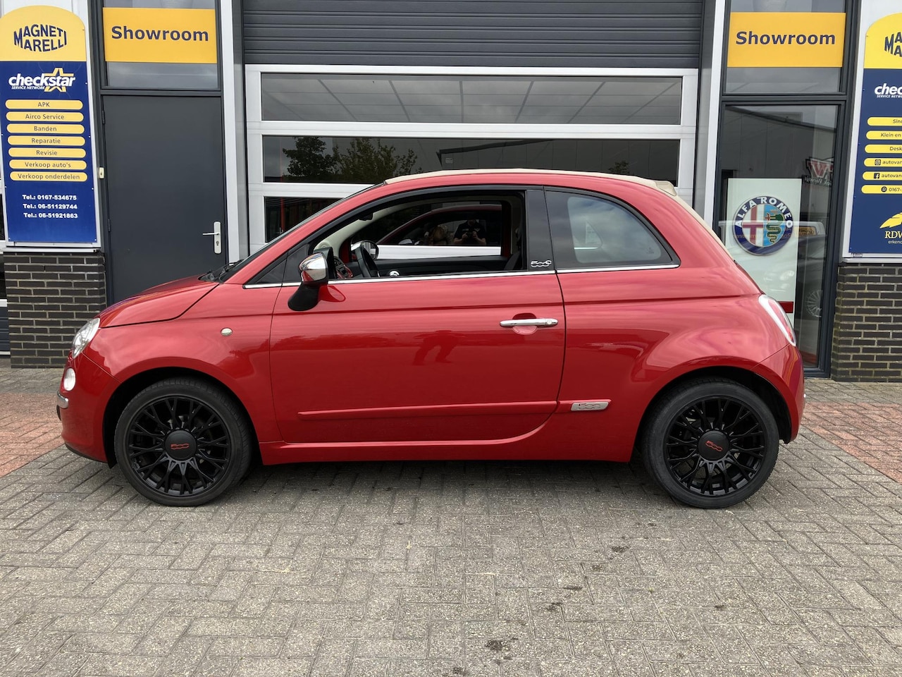 Fiat 500 C - 1.2 Rock | Lederen bekleding | Speciale kleur |