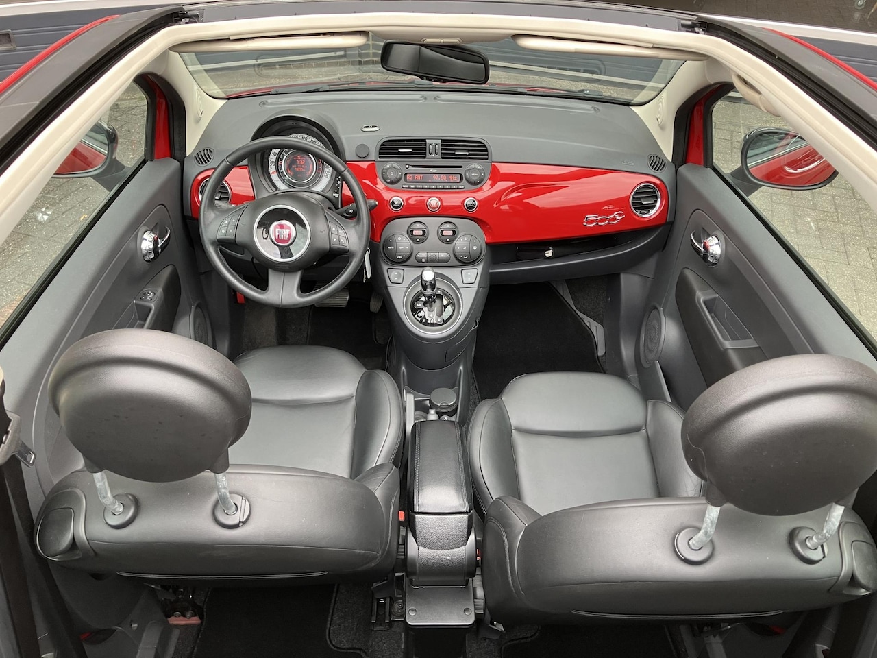 Fiat 500 C - 1.2 Rock | Lederen bekleding | Speciale kleur |