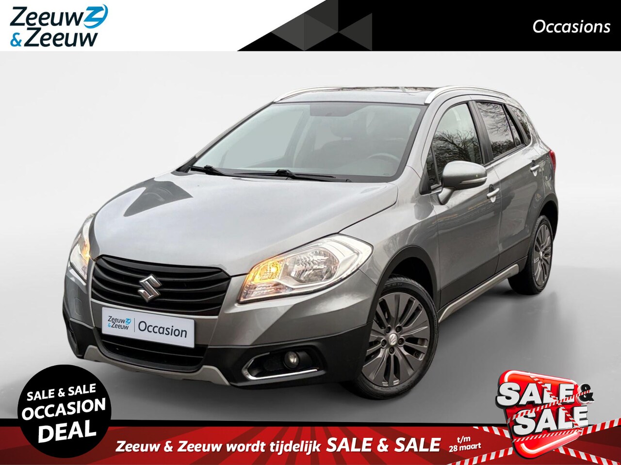 Suzuki SX4 S-Cross - 1.6 Exclusive | Panoramadak | Trekhaak | Stoelverwarming | Climate Control | Cruise Contro - AutoWereld.nl