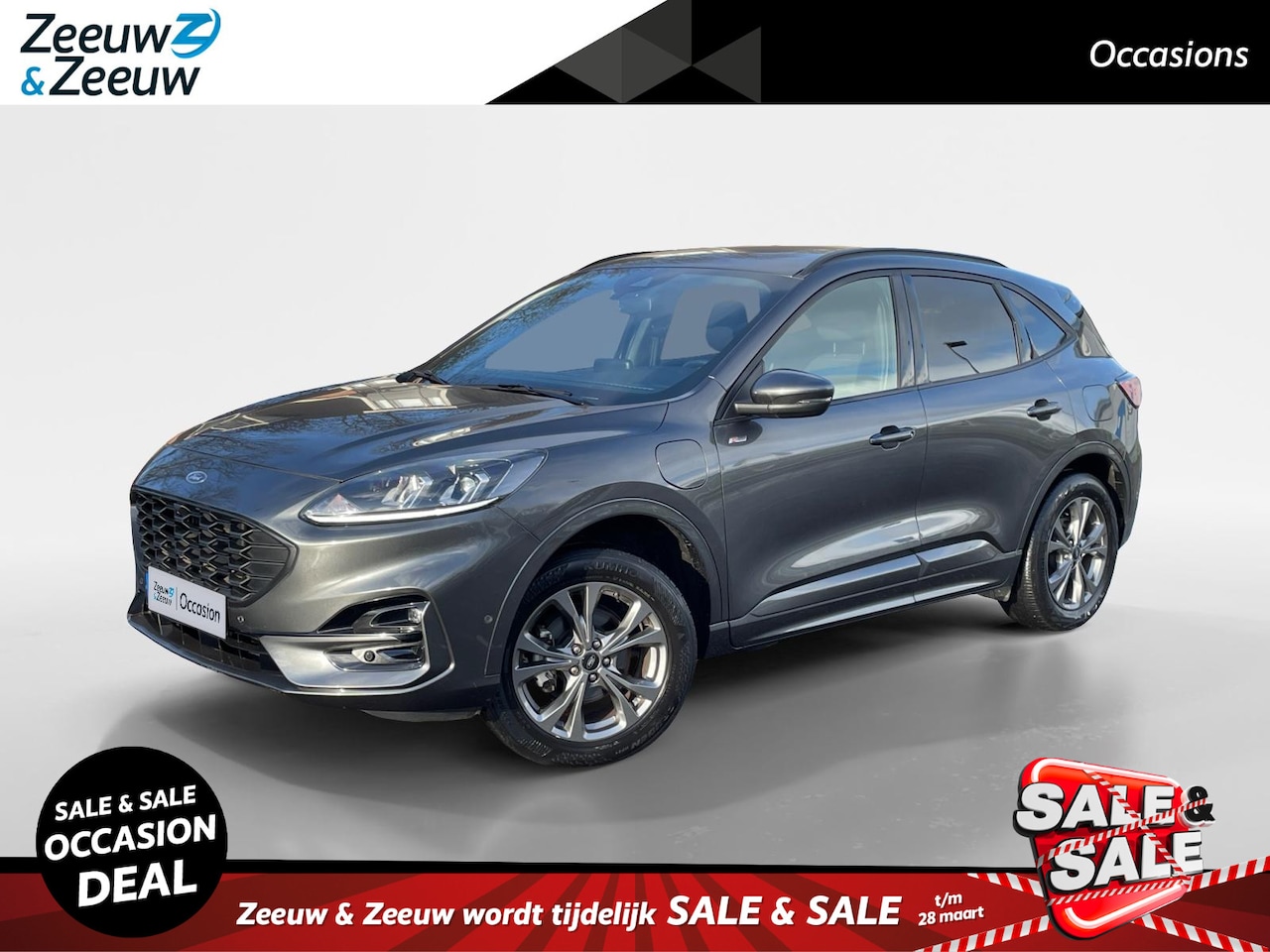 Ford Kuga - 2.5 PHEV ST-Line 225PK | Adaptieve Cruise Control | BLIS| Camera Voor en Achter | Parkeers - AutoWereld.nl
