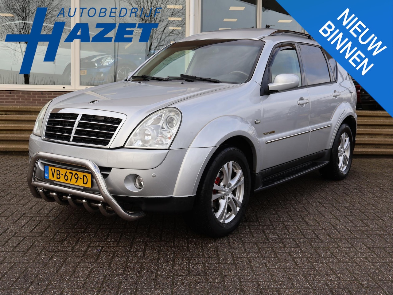 SsangYong Rexton - RX 270 XVT 180 PK AWD AUT. *3200 KG TREKGEWICHT* + STOELVERW. | TREKHAAK - AutoWereld.nl